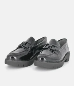 Tamaris Stylish Black Patent Shoes