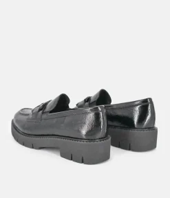 Tamaris Stylish Black Patent Shoes