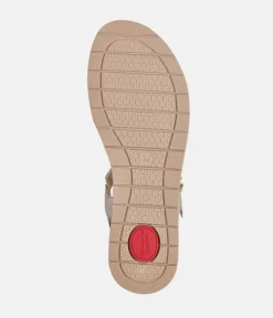 Tamaris Stylish Gold Wedge Sandals