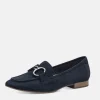 Tamaris Stylish Navy Suede Loafers