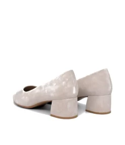 Tamaris Stylish Taupe Suede Block Heels