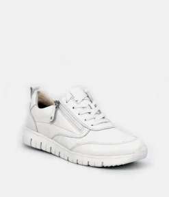 Tamaris White Combi Comfort Trainers