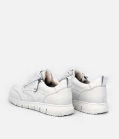 Tamaris White Combi Comfort Trainers