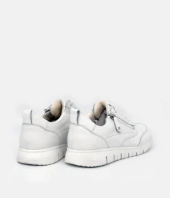 Tamaris White Combi Comfort Trainers