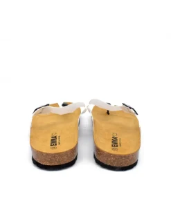 Versatile White Vinyl Thong Sandal