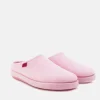 Very comfortable Pink Felt Slippers with footbed