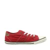 Vintage Red Lace Up Trainer