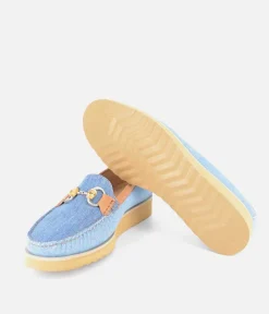 Vittoria Mengoni Beautiful Denim Combi Loafers