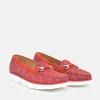 Vittoria Mengoni Gorgeous Red Circle Loafers
