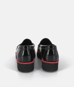 Vittoria Mengoni Gorgeous Black/Tartan Loafers
