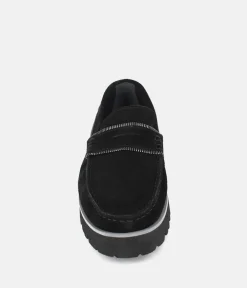 Vittoria Mengoni Plush Black Premium Loafers