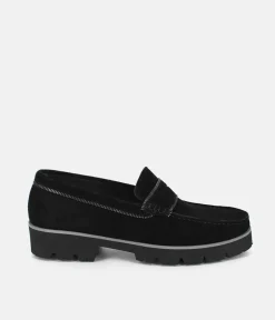 Vittoria Mengoni Plush Black Premium Loafers