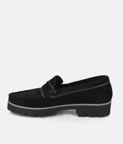 Vittoria Mengoni Plush Black Premium Loafers