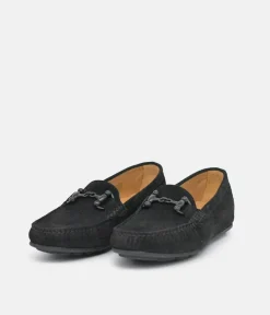 Vittoria Mengoni Plush Black Loafers