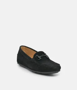 Vittoria Mengoni Plush Black Loafers