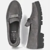 Vittoria Mengoni Plush Grey Premium Loafers