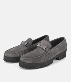Vittoria Mengoni Plush Grey Premium Loafers