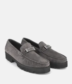 Vittoria Mengoni Plush Grey Premium Loafers