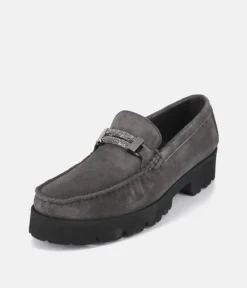 Vittoria Mengoni Plush Grey Premium Loafers