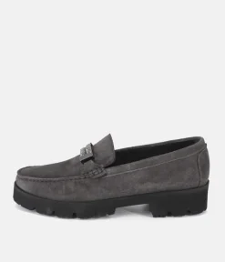 Vittoria Mengoni Plush Grey Premium Loafers
