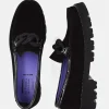 Vittoria Mengoni Premium Black Suede Loafers