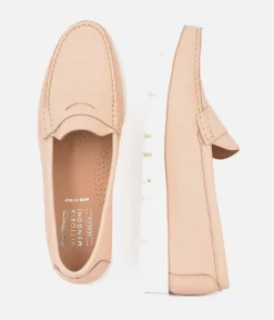 Vittoria Mengoni Premium Beige Loafers