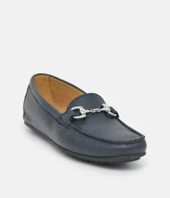 Vittoria Mengoni Premium Navy Blue Loafers