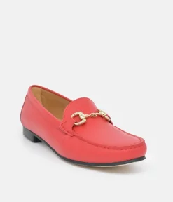 Vittoria Mengoni Premium Red Loafers