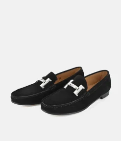 Vittoria Mengoni Premium Black Velour Loafers