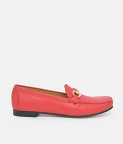 Vittoria Mengoni Premium Red Loafers