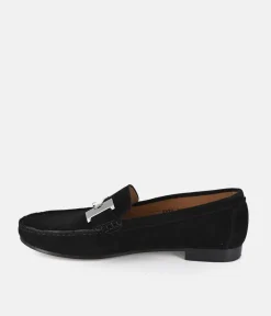 Vittoria Mengoni Premium Black Velour Loafers