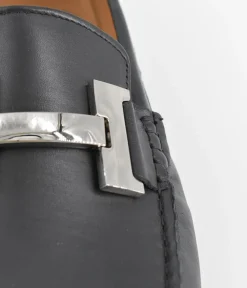 Vittoria Mengoni Premium Black Leather Loafers