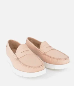 Vittoria Mengoni Premium Beige Loafers