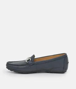 Vittoria Mengoni Premium Navy Blue Loafers