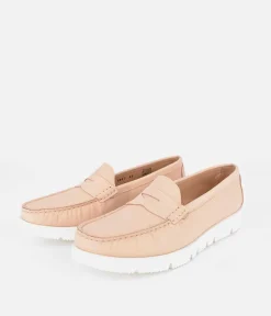 Vittoria Mengoni Premium Beige Loafers