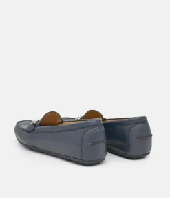 Vittoria Mengoni Premium Navy Blue Loafers