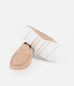 Vittoria Mengoni Premium Beige Loafers