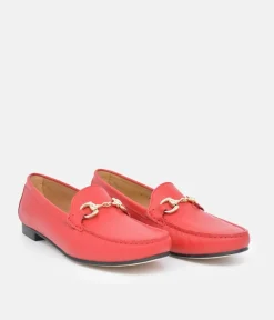 Vittoria Mengoni Premium Red Loafers