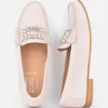 Vittoria Mengoni Stylish Beige Loafers