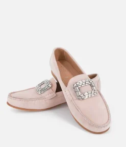 Vittoria Mengoni Stylish Beige Loafers