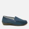 Waldlaufer Classic Jeans Blue Nubuck Loafers