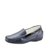 Waldlaufer Classic Wide Fit Navy Loafers
