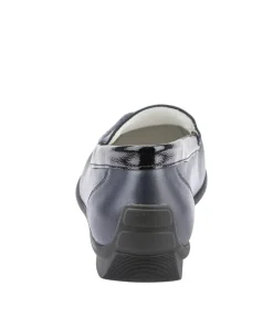 Waldlaufer Classic Wide Fit Navy Loafers