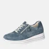 Waldlaufer Denim Blue Fashionable Sneakers