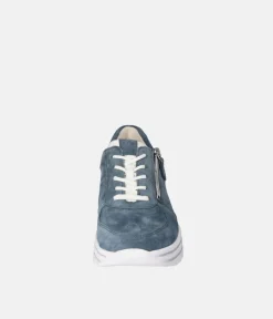 Waldlaufer Denim Blue Fashionable Sneakers