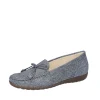 Waldlaufer Pretty Blue Loafer with Bow Detail