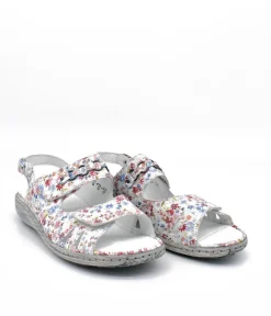 Waldlaufer Pretty Multicolour Floral Sandal