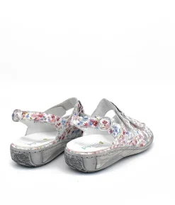 Waldlaufer Pretty Multicolour Floral Sandal
