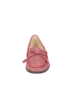 Waldlaufer Pretty Red Loafer with Bow Detail