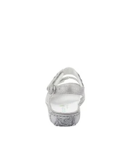Waldlaufer Reliable Comfortable Grey Sparkle Sandals